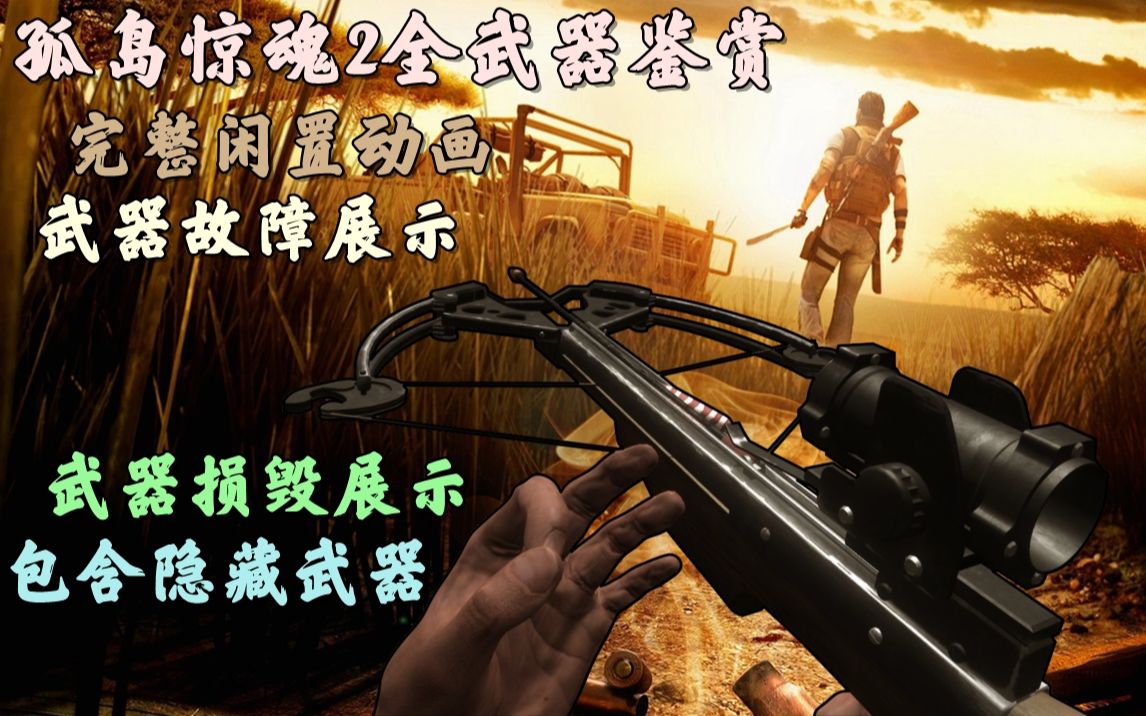 [图]【孤岛惊魂2武器鉴赏】游戏全武器鉴赏