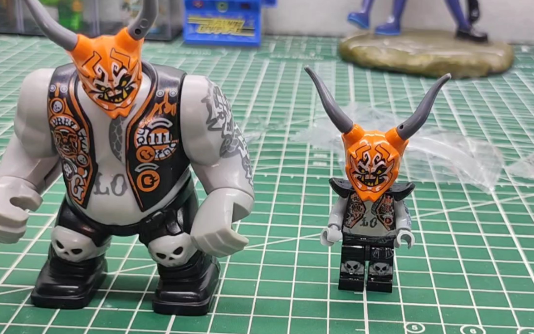 超可爱!国产幻影忍者迷你小基洛人仔制作教程!