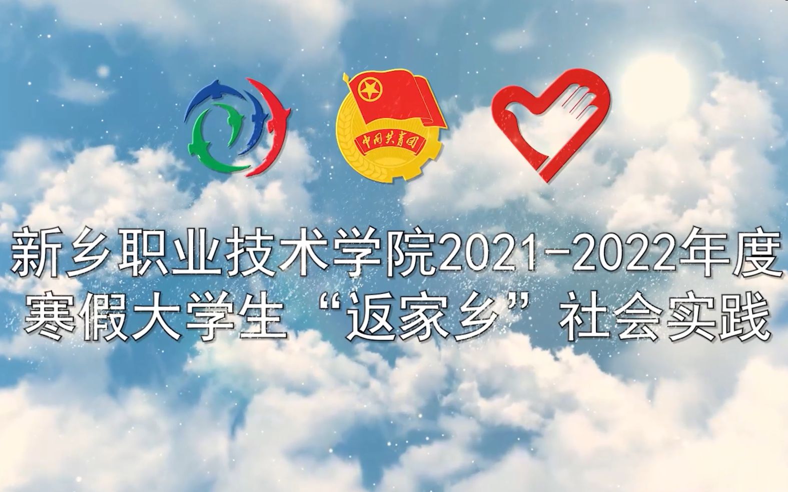 新乡职业技术学院20212022年度寒假大学生“返家乡”社会实践活动纪实哔哩哔哩bilibili