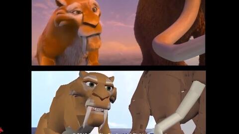 ice age shira and diego cubs