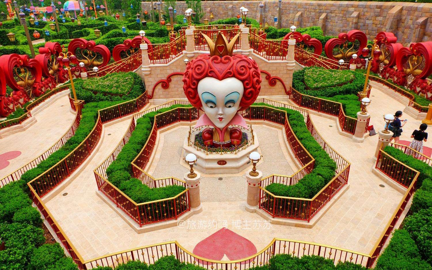 5.12上海迪士尼爱丽丝漫游仙境园区