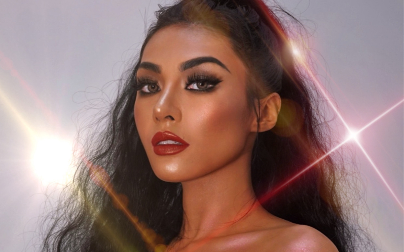 【magbow】古铜色美黑辣妹妆_哔哩哔哩_bilibili