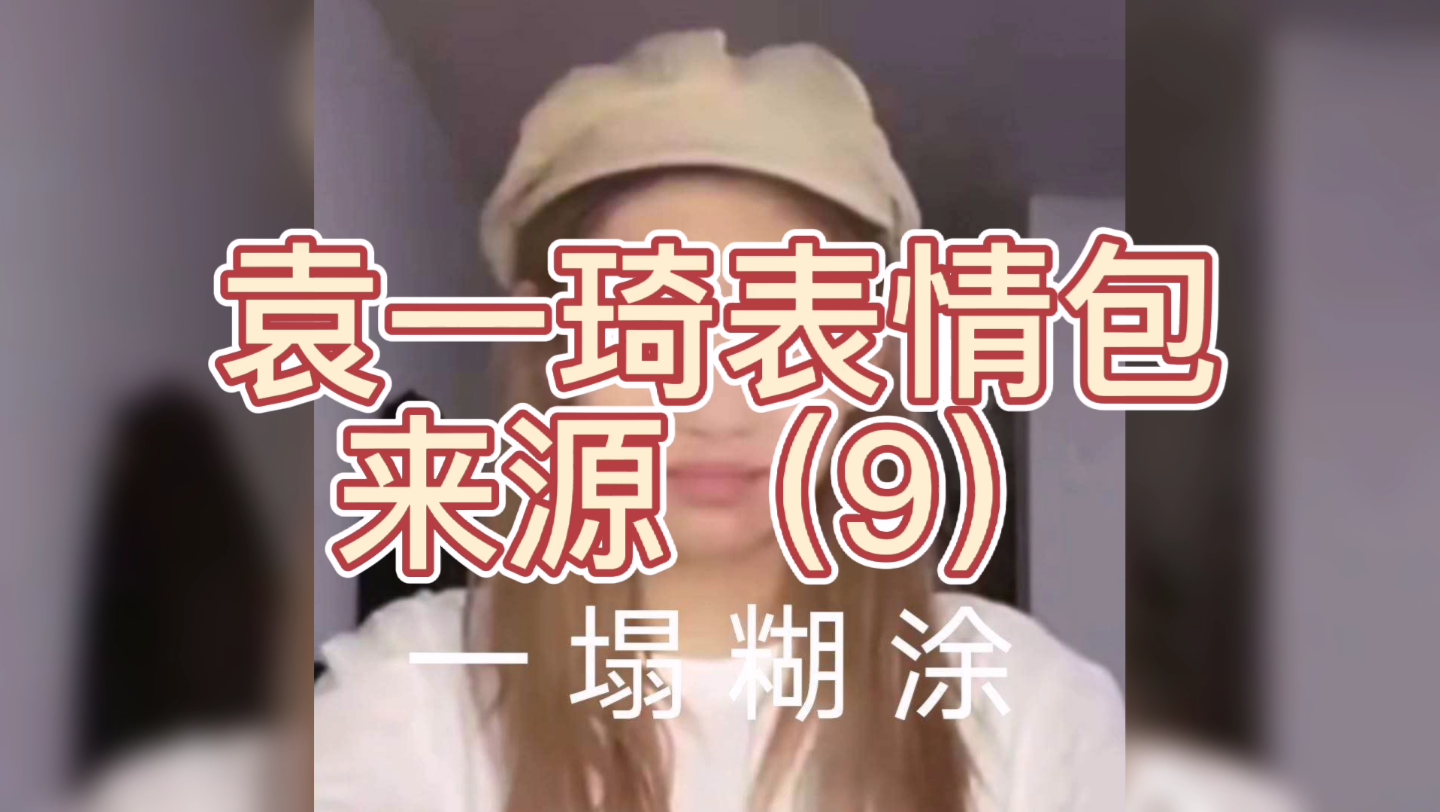 袁一琦的搞笑表情包来源系列(9)_哔哩哔哩_bilibili