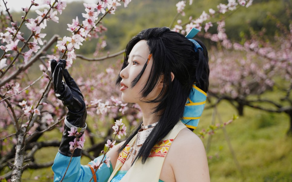 又是一年桃花开【古剑奇谭】风晴雪cos_哔哩哔哩_bilibili