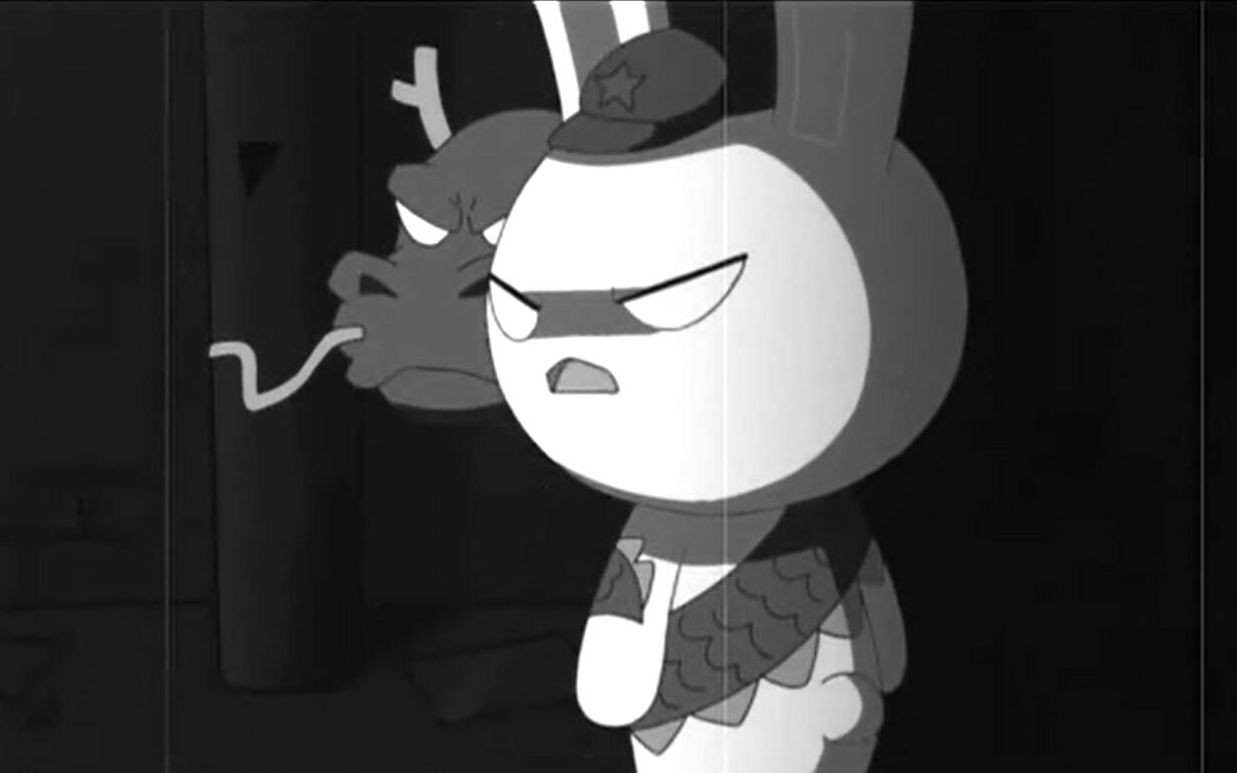 【那年那兔那些事】虽然兔子成了五大流氓,依旧帅不