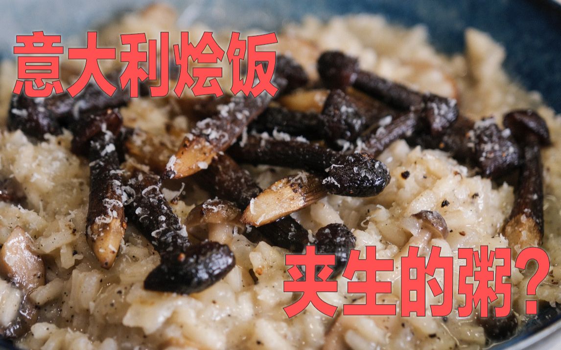 意大利烩饭(risotto)是从中国传去的?哔哩哔哩bilibili