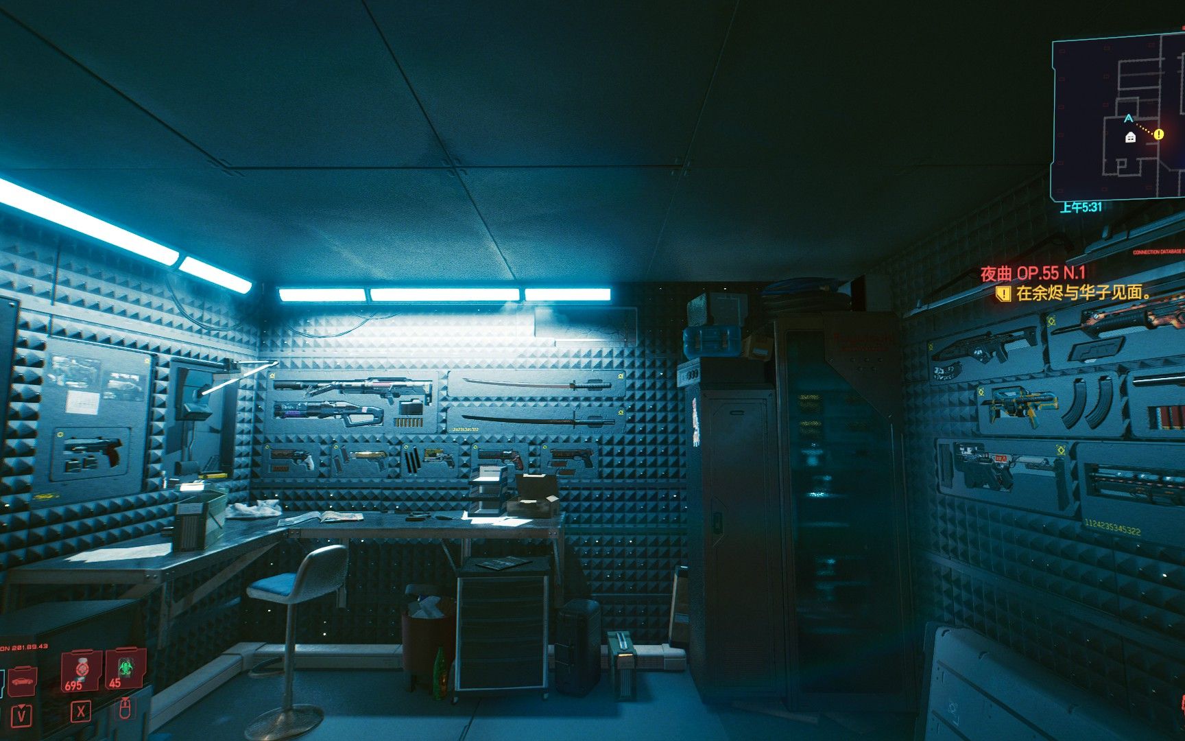 赛博朋克2077 全不朽武器库墙收集攻略