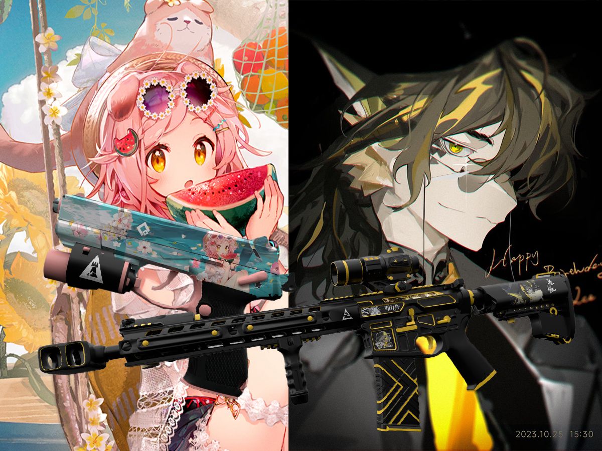 【求生之路2×明日方舟】澄闪×老鲤 主题mod qsz-92/.