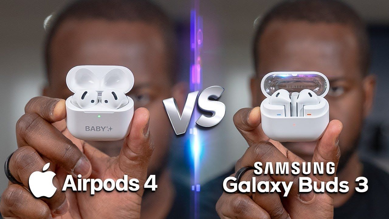 [图]【4K】AirPods 4 vs Galaxy Buds 3 对比评测 | 作者：Booredatwork.com | 机翻中文