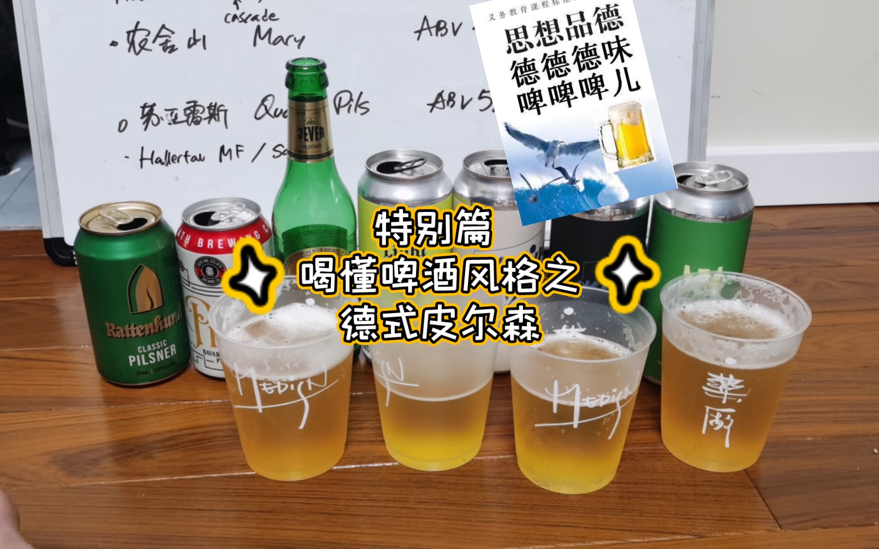 小郝酒馆儿 特别篇#9 喝懂啤酒风格之德式皮尔森 German Pils哔哩哔哩bilibili