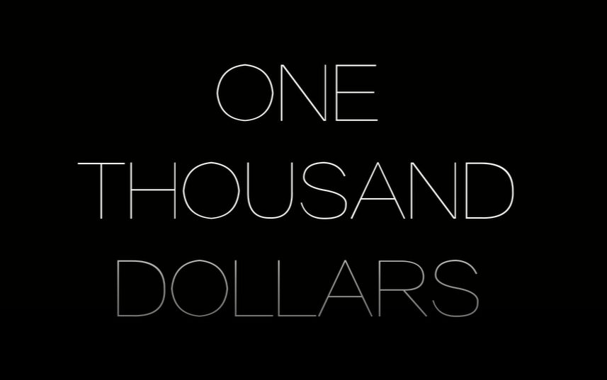 广大学生自制英语微电影《One Thousand Dollars》 瑕疵较多,不要介意哔哩哔哩bilibili