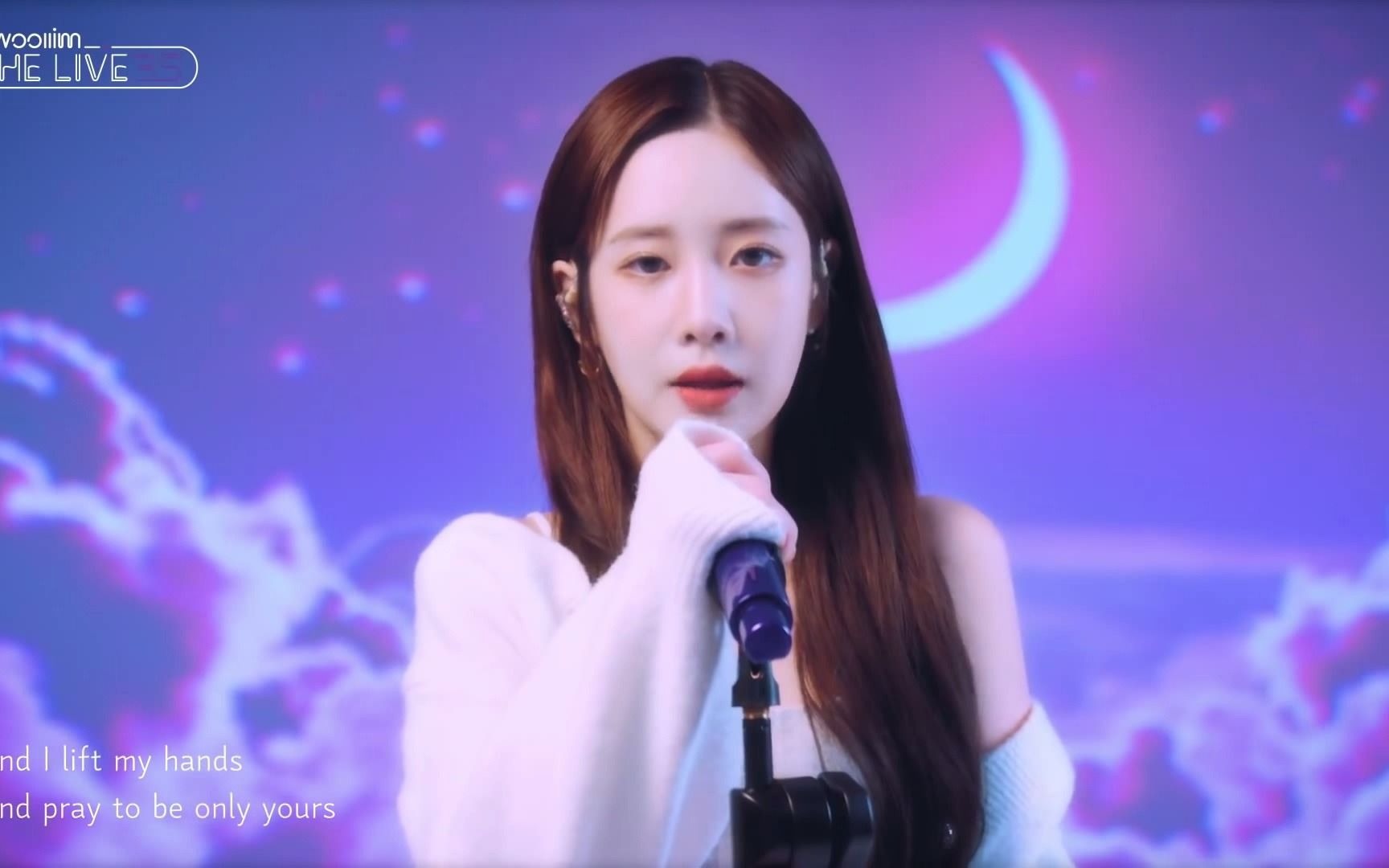 [图][woollim THE LIVE 3.5] 智嫒(Lovelyz) - Only Hope(Mandy Moore)＆幕后剪记 210502