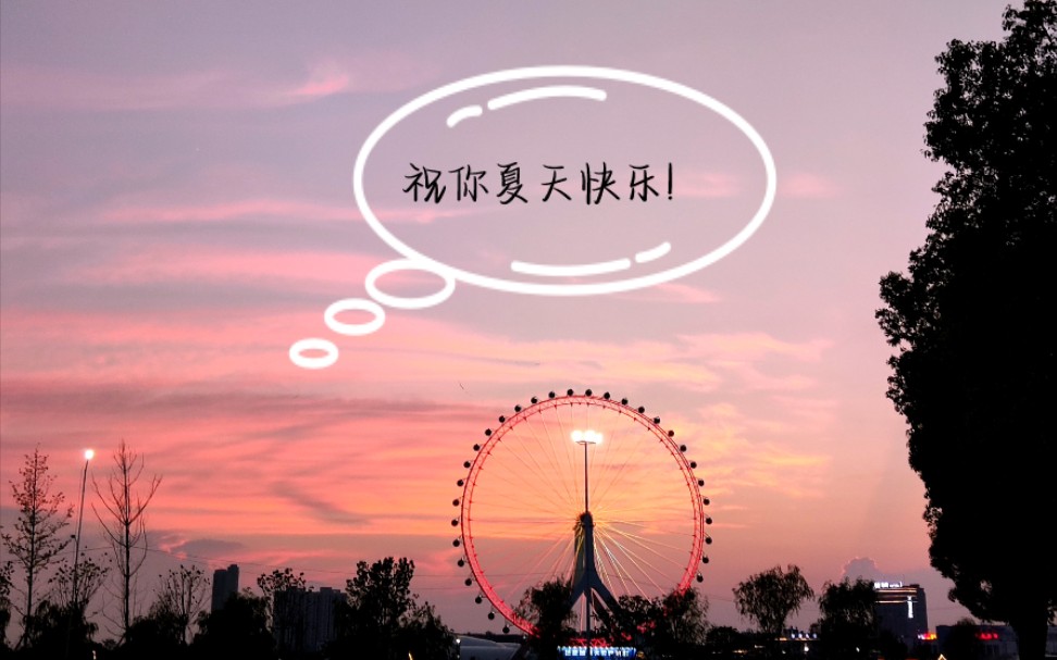 在夏天的小尾巴祝你夏天快乐