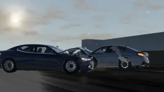 Video herunterladen: 【WIHS】2022 BMW 530Li vs 2022 BRUCKELL BASTION 68kph 23%对撞测试