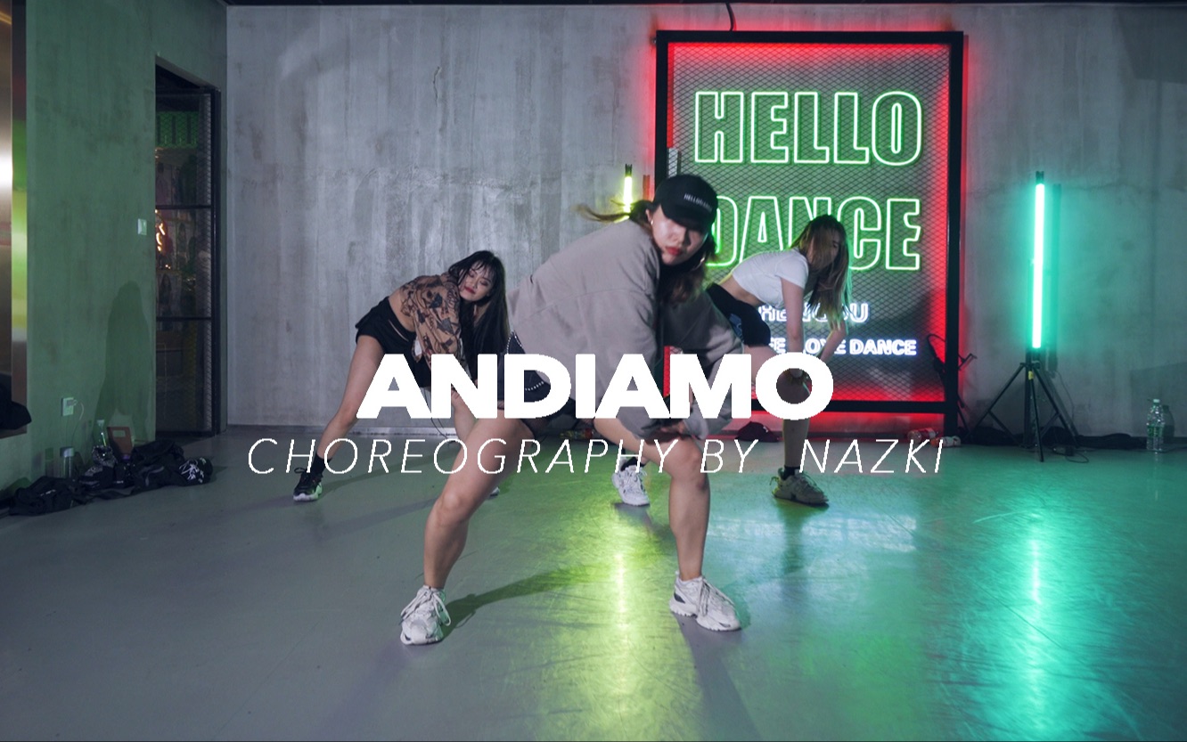 【HELLODANCE课堂】鹤岚 choreo  Andiamo哔哩哔哩bilibili