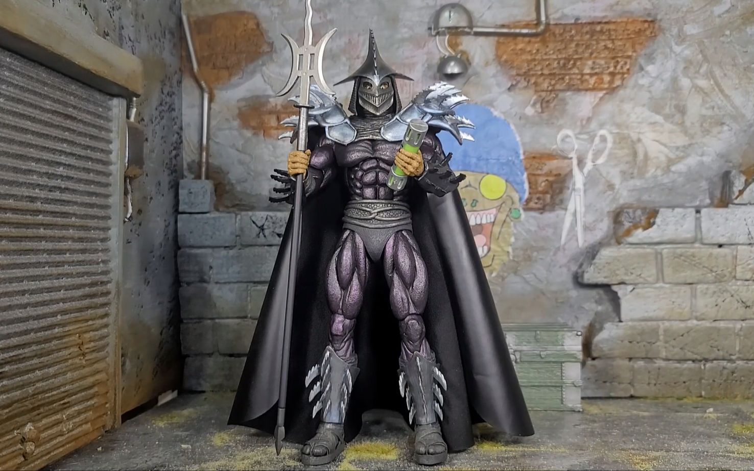 neca超级施莱德 暗影大师 黑暗版-忍者神龟真人电影 7寸_哔哩哔哩