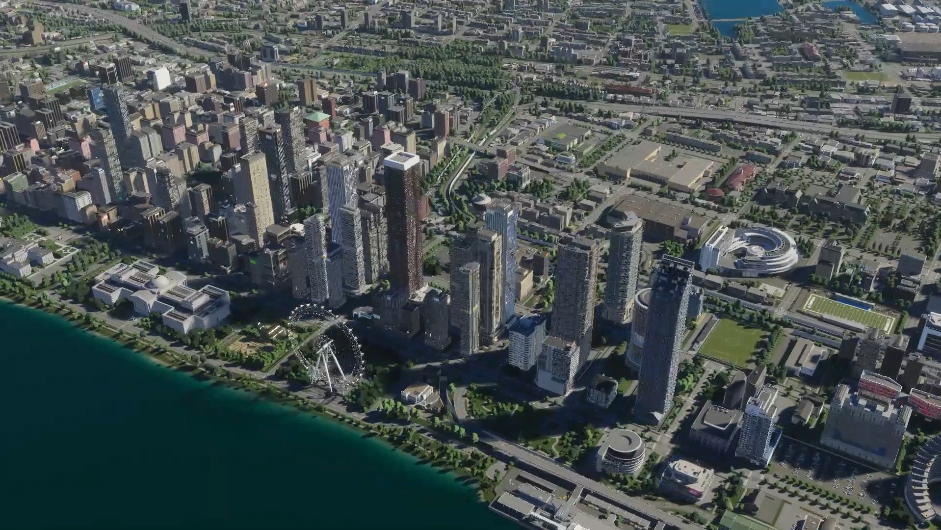 【都市天际线2】美式造景城展 ep-28