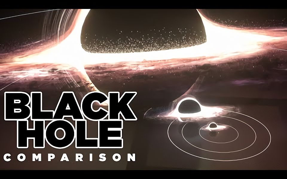 [图]【黑洞·对比】BLACK HOLE Size COMPARISON ????