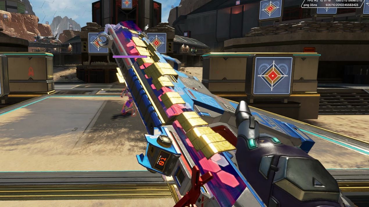 【apex】20赛季r99通行证进化皮(赛博精神病)