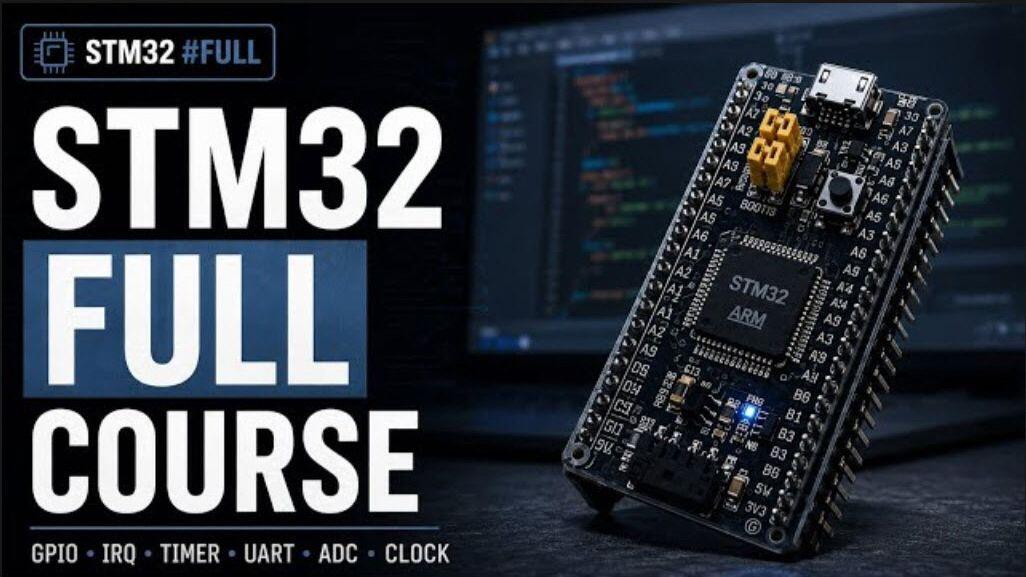 STM32 Programming for Beginners Bare-Metal Registers, GPIO, ADC, Clock ...