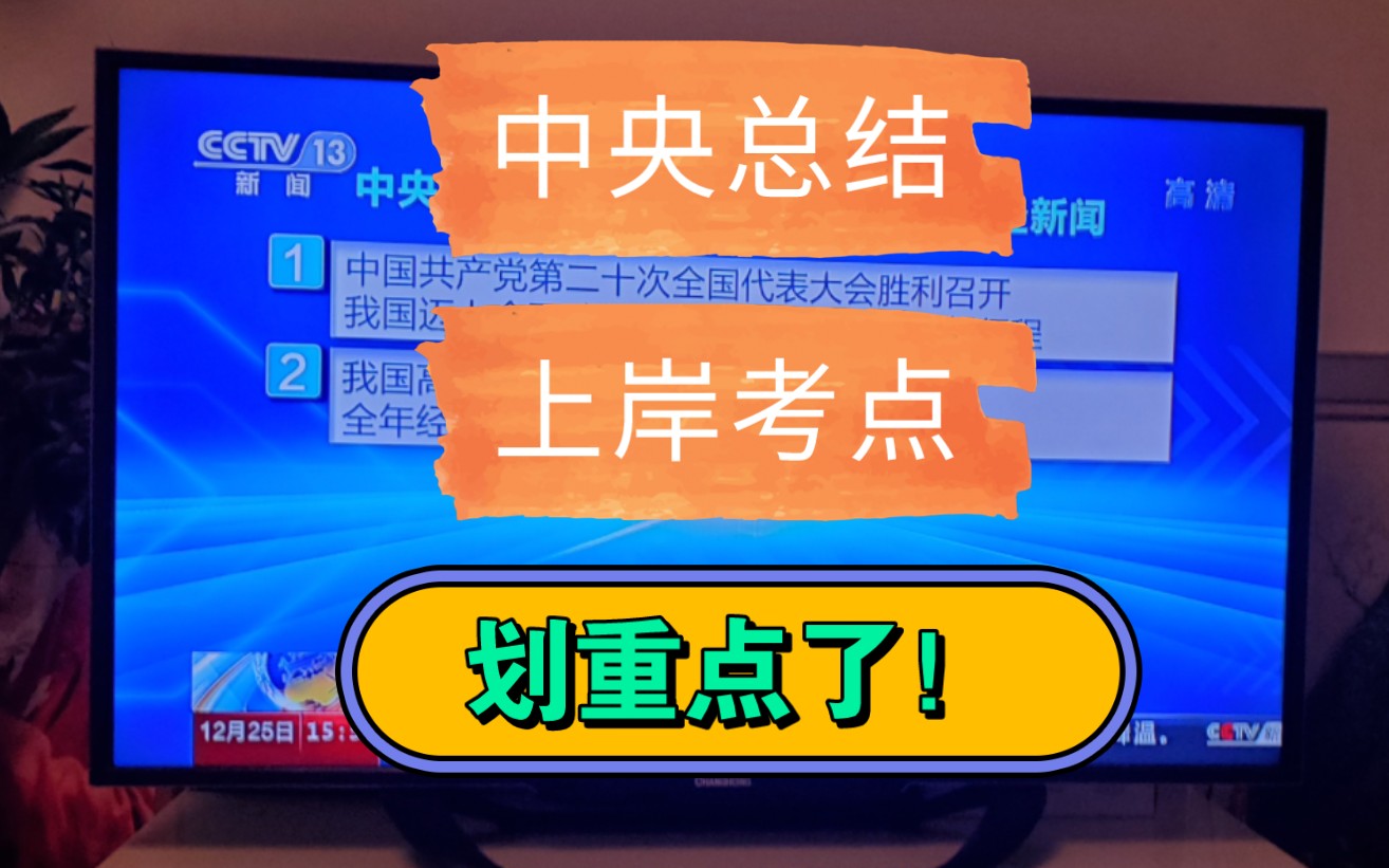 [图]中央广播电视台 2022 国内、国际十大财经新闻[划重点！要考的！]