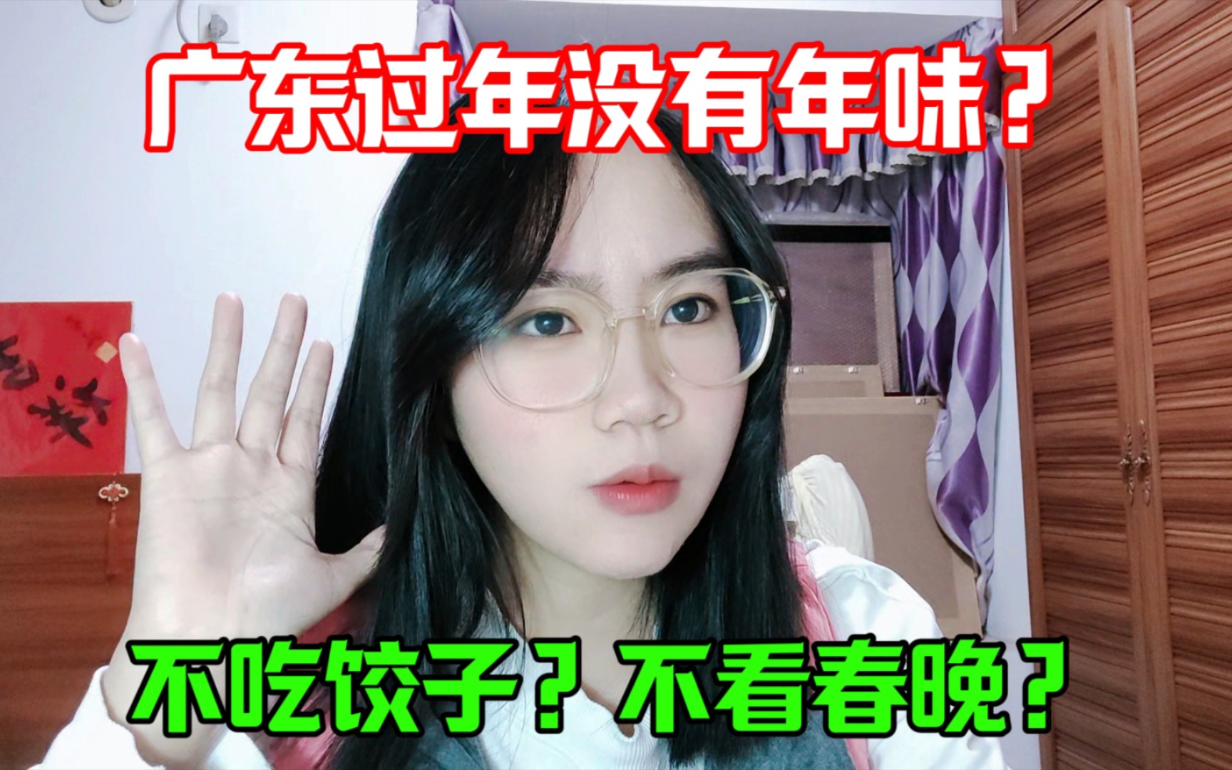 广东过年没有年味?不吃饺子?不看春晚?哔哩哔哩bilibili