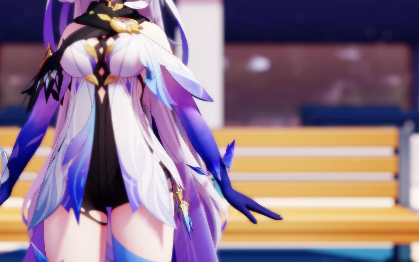 《原神》【4k/mmd】丝柯克 phut hon