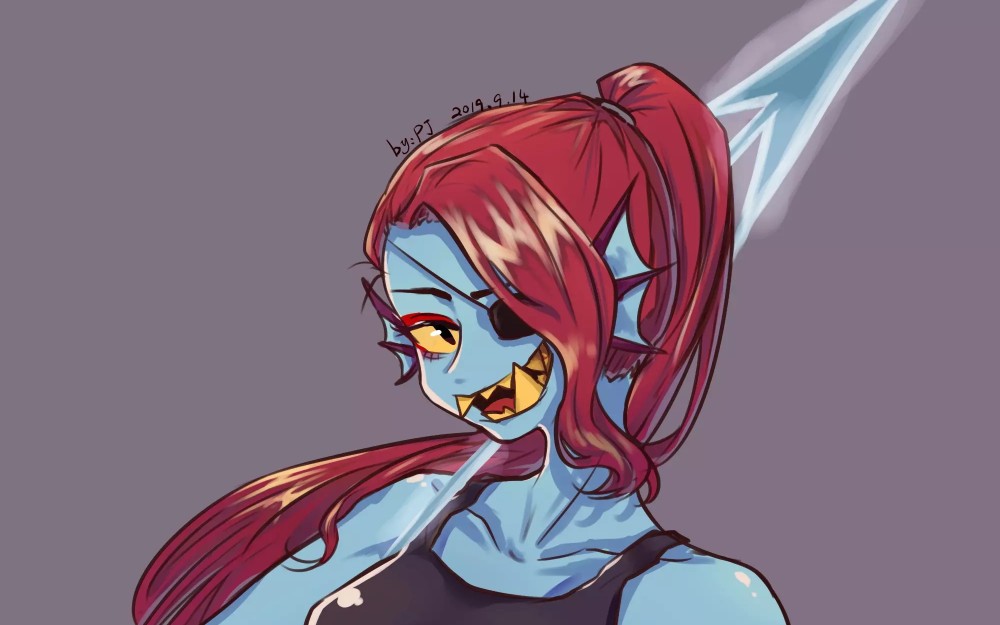 undertale之与鱼姐的对战和约会