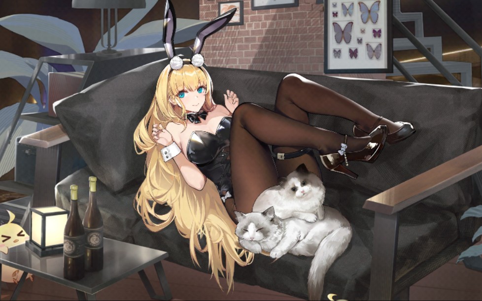 《碧蓝航线》北卡罗来纳l2d个人展示-秘密的换装练习?