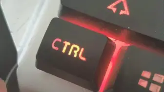 我的键盘,不需要ctrl