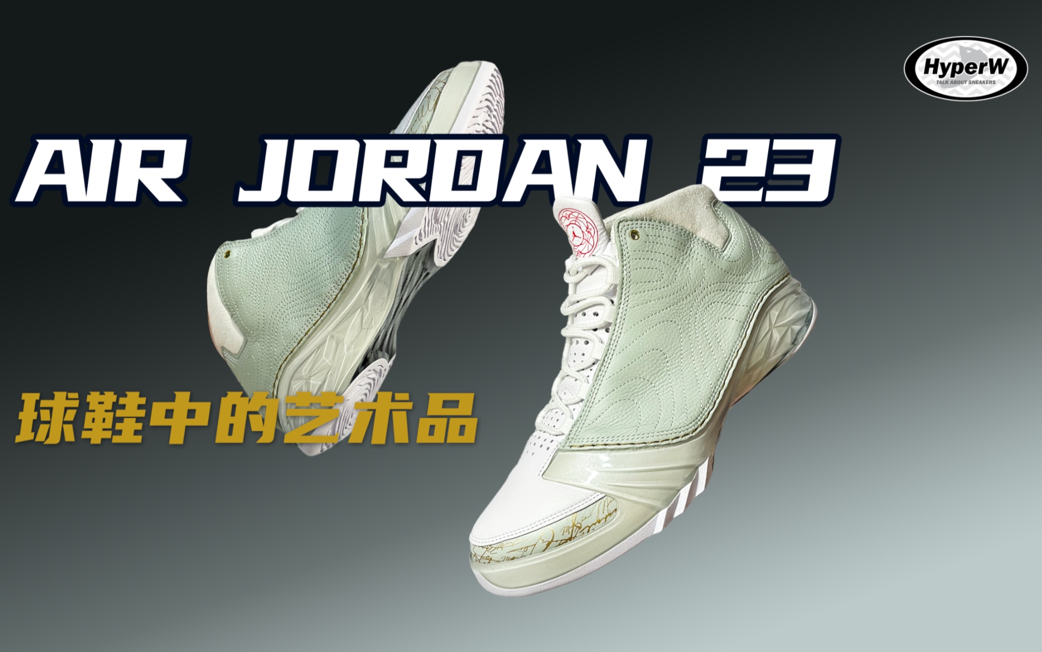 Jordan正代最重要的一代,球鞋中的艺术品,AJ23哔哩哔哩bilibili