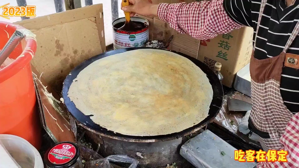 美味如歌,口腹之乐!吃客在保定6 煎饼果子