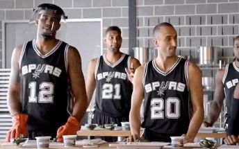 【中文字幕】马刺众将集体搞笑耍宝广告!-爱哔