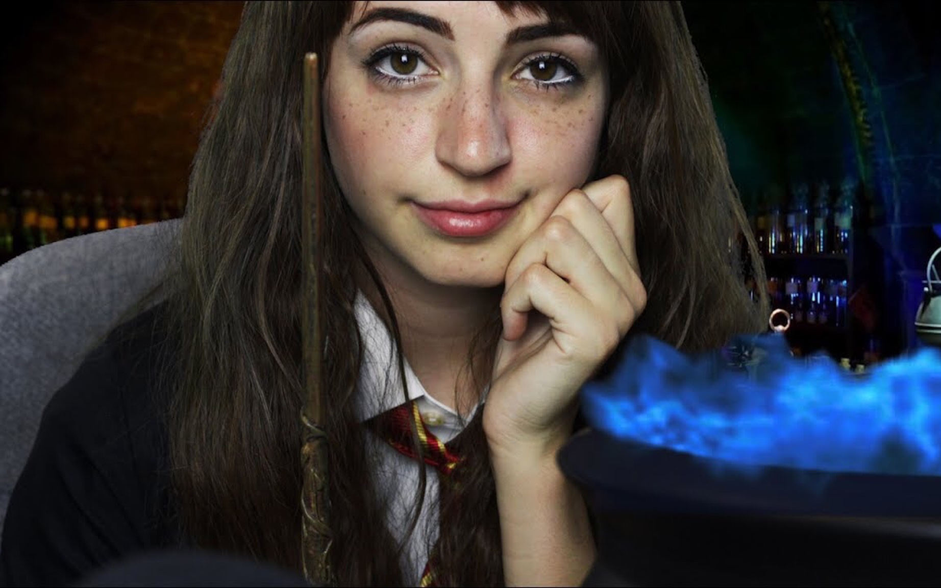 【gibi asmr】扮演赫敏 霍格沃兹 轻语.