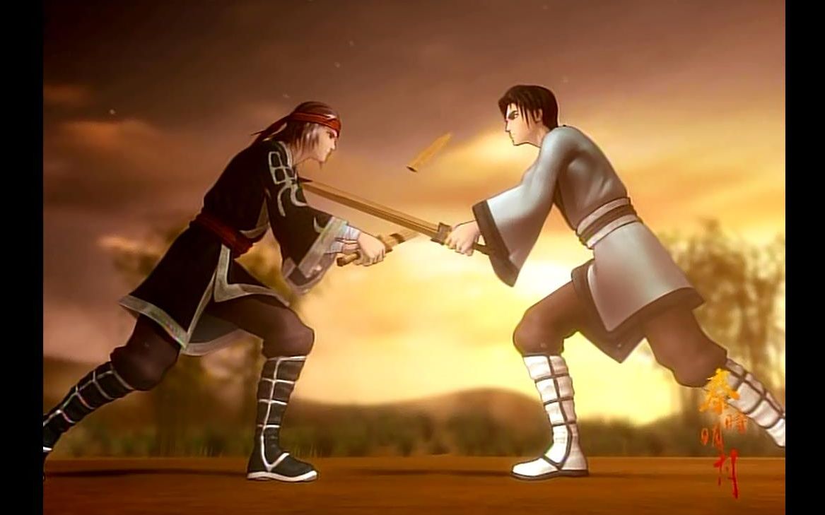 秦时明月3诸子百家:少年盖聂与少年卫庄的第一次比剑