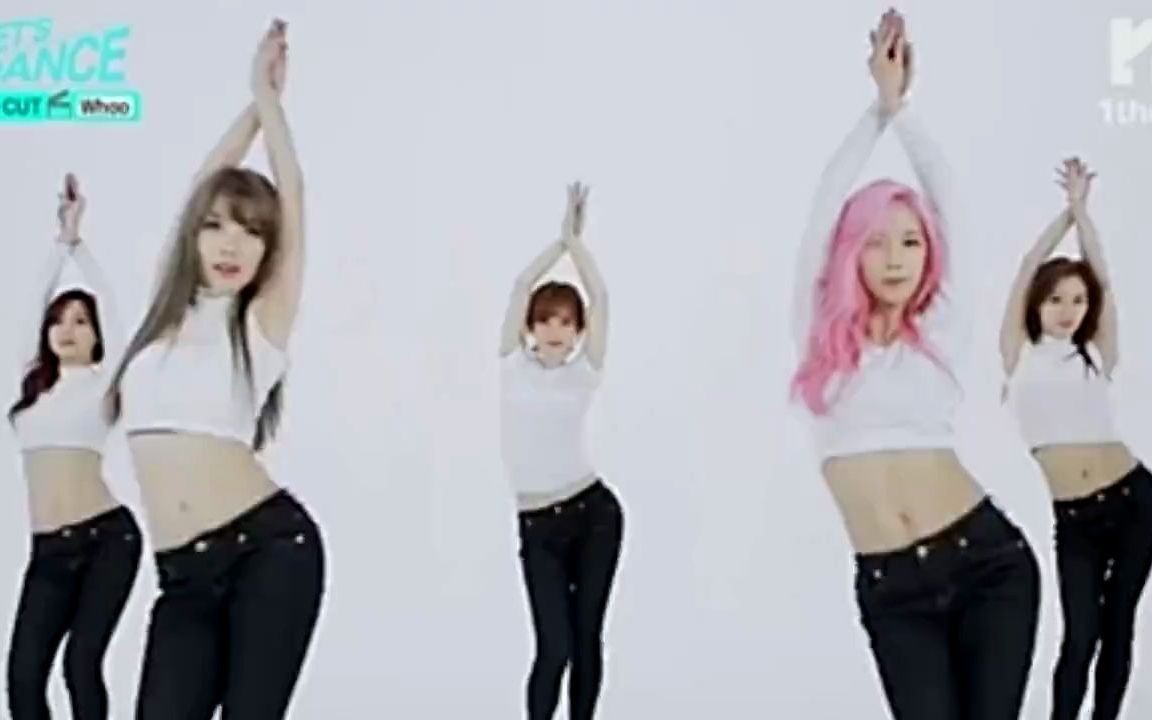 rainbow女团七姐妹不仅人美舞蹈棒,这电眼真是电到我了!