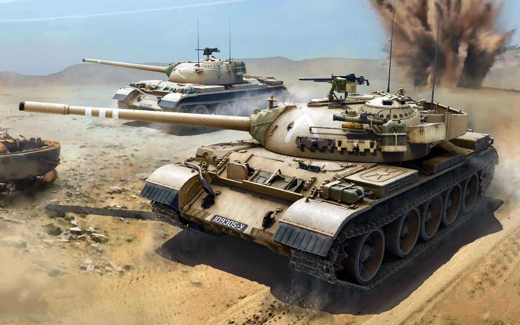 【星海社】中东五对轮:蒂朗(tiran)4/5中型坦克(第315期)