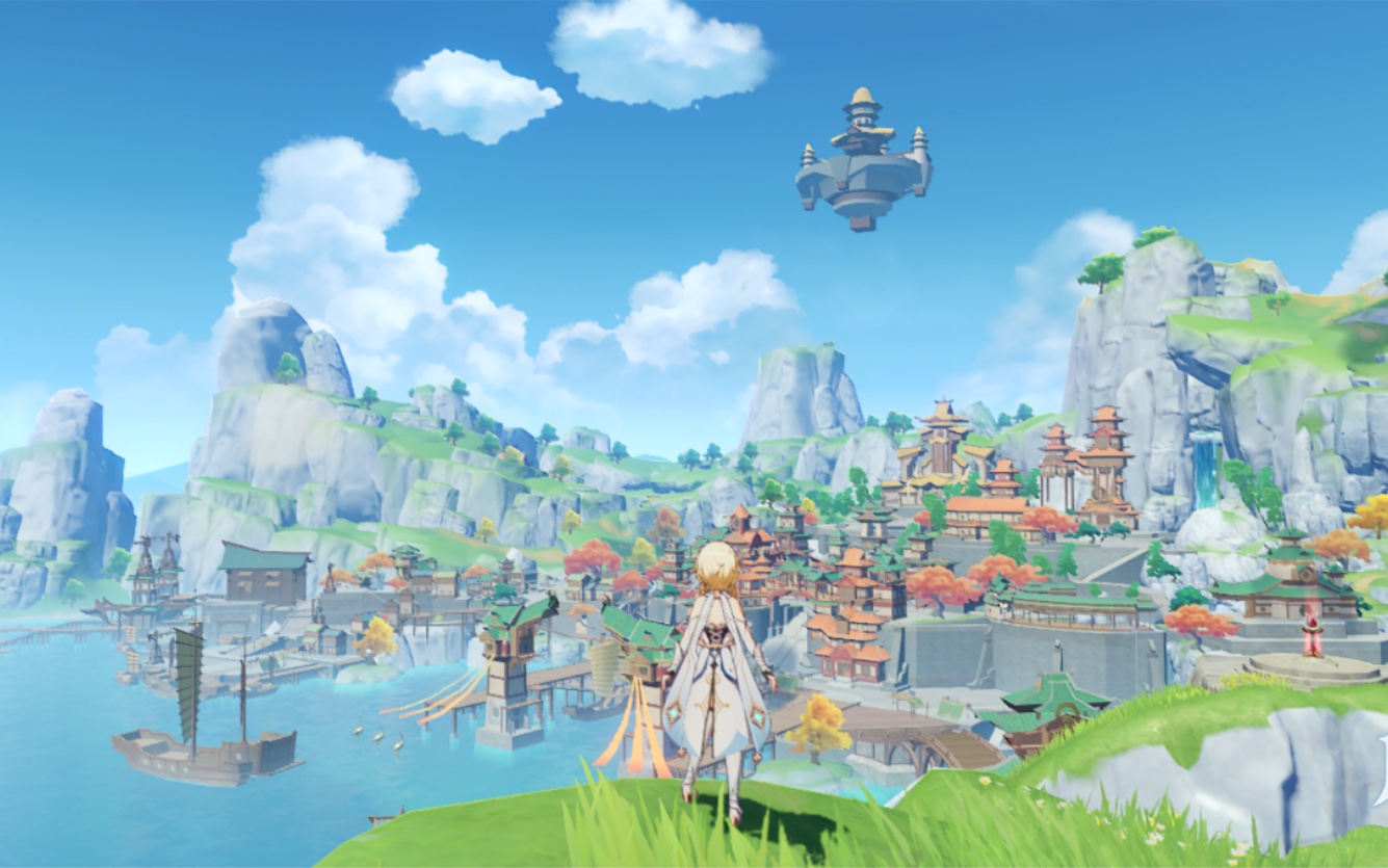 原神第一次到璃月港