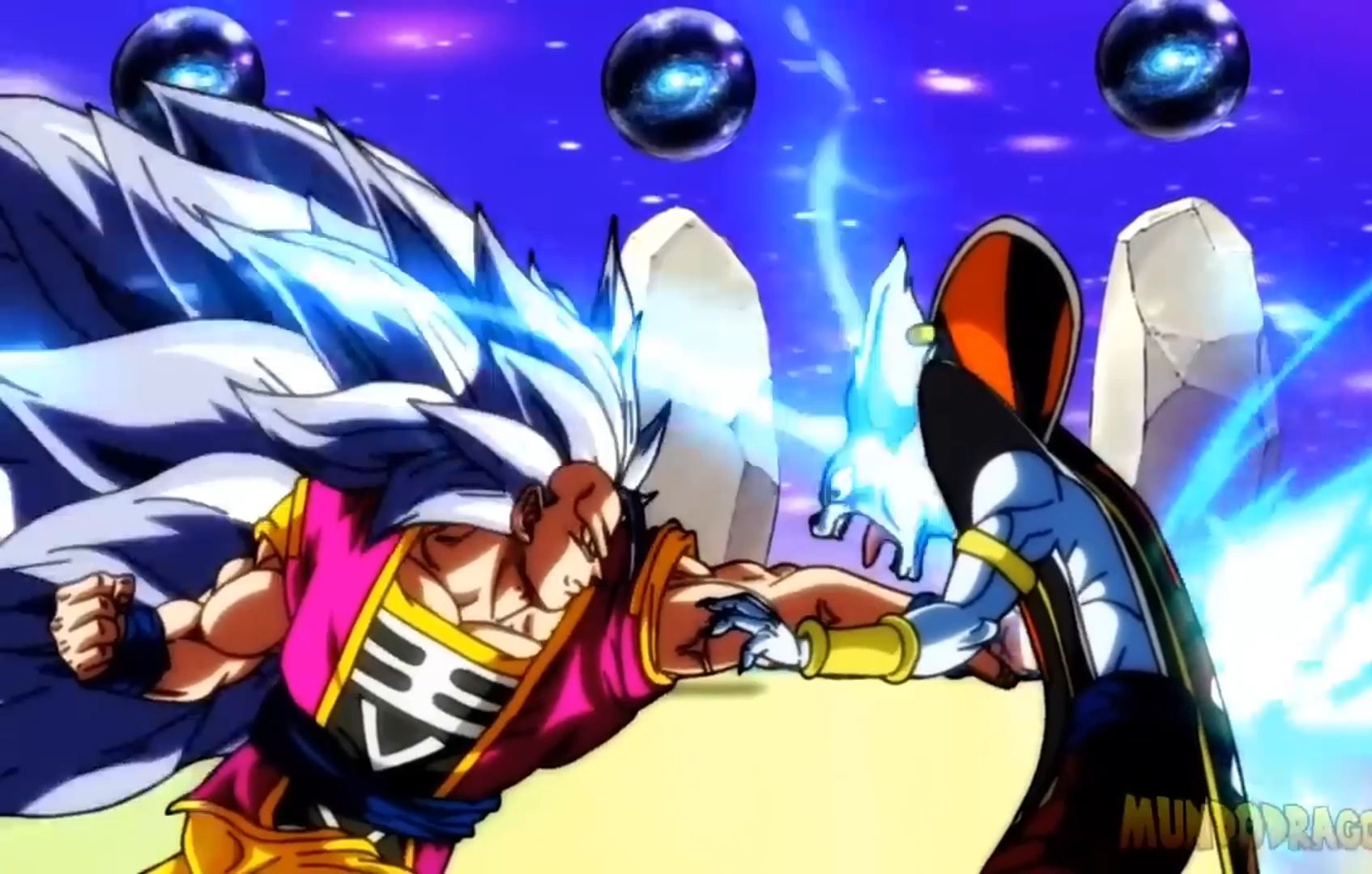 龙珠同人:大神官孙悟空vs比鲁斯维斯合体