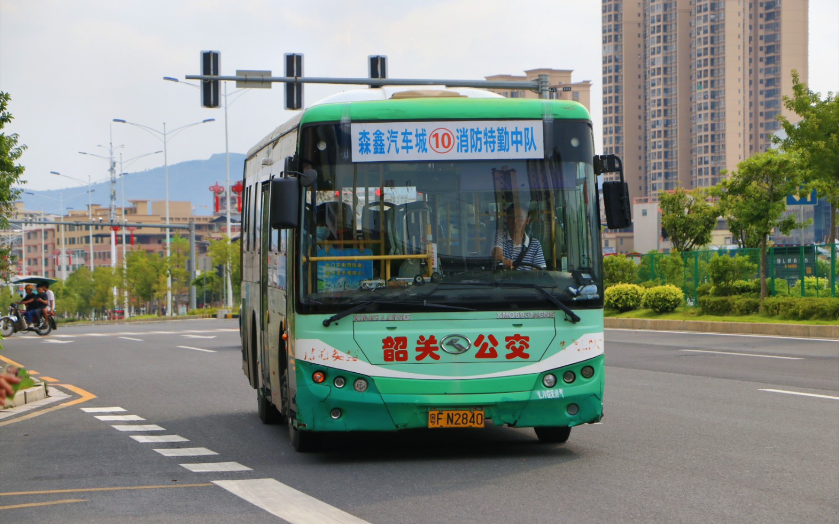 【走行音】韶关公交金龙xmq6931agn5(10路)车内走行音录制