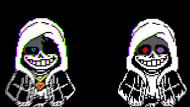 [图]axe!sans vs dust!sans Phase 1