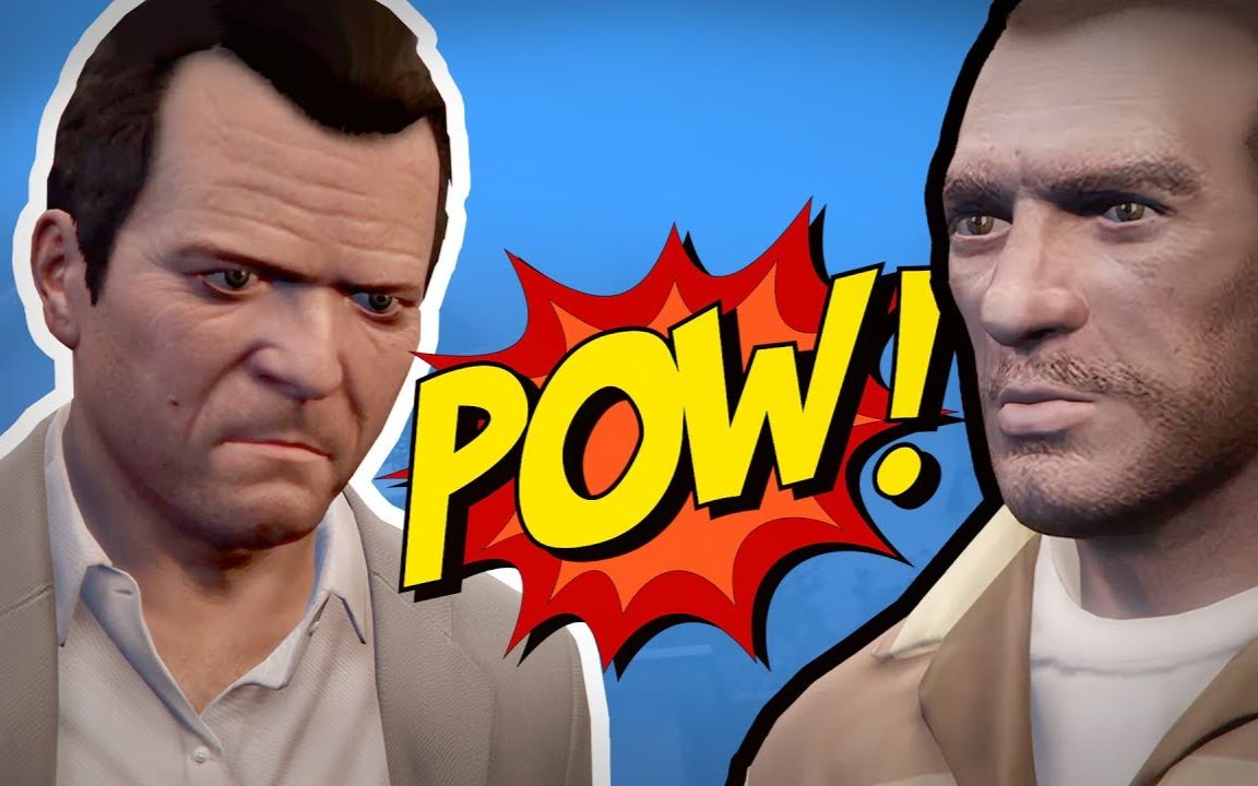 【gta5】尼克的洛圣都奇遇记#5 - 尼克大战麦克【jantsuu】【中文字幕