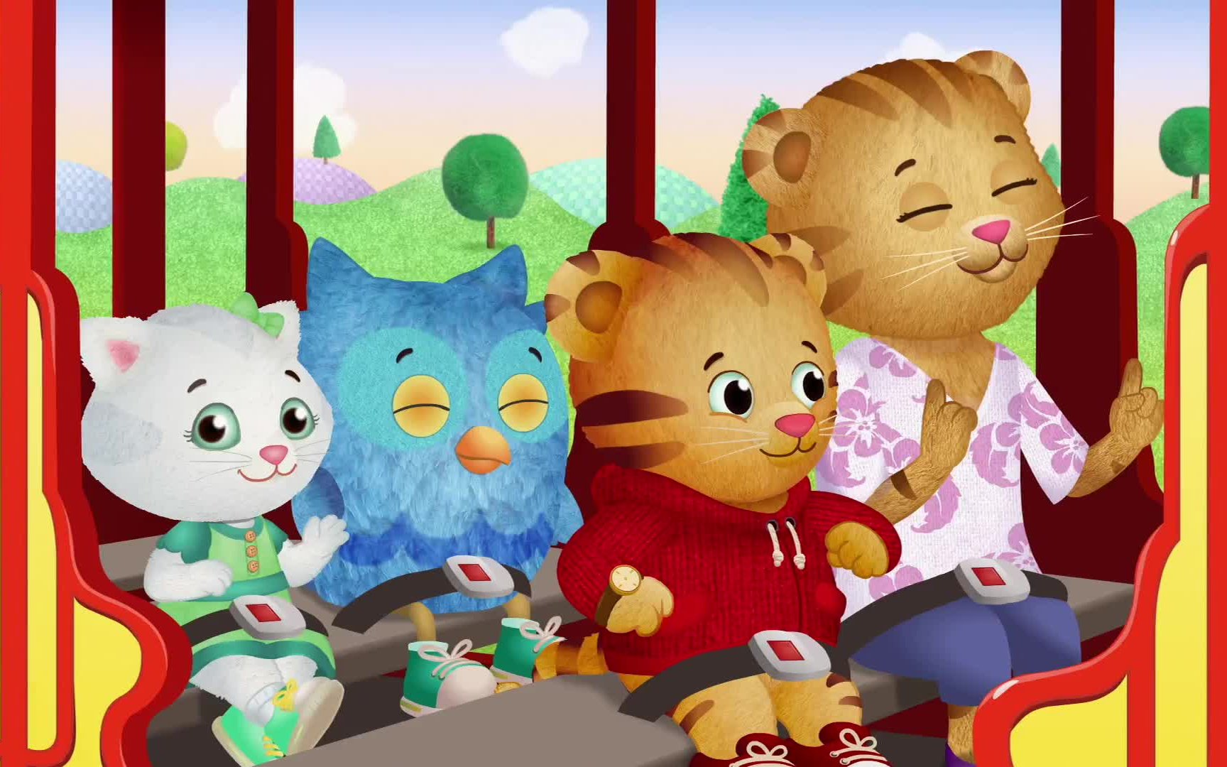 [图]【小老虎丹尼尔英文版2季全集】Daniel Tiger's Neighborhood孩子无法拒绝的一部英文动画片（外挂字幕）