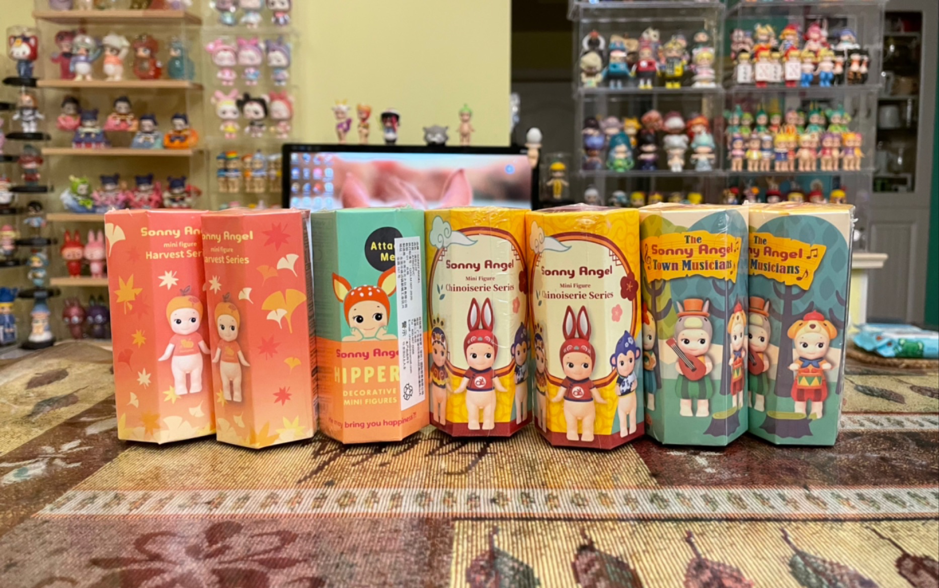 「开盲盒」sonny angel 丰收之秋 华风 森林 福袋_哔哩哔哩_bilibili