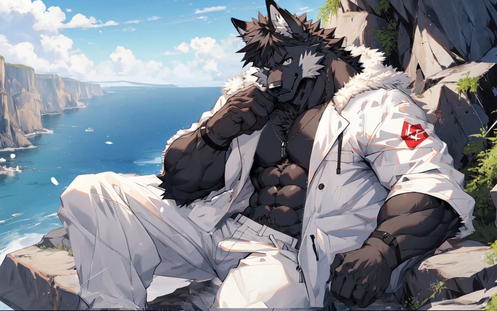 小红车自制福瑞动态壁纸(新人初作)