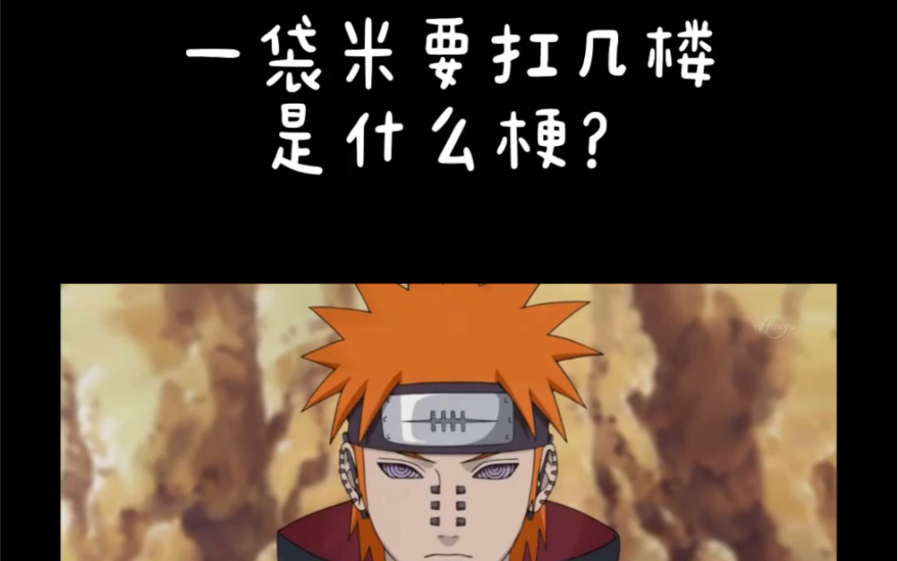 火影忍者一袋米要扛几楼什么意思