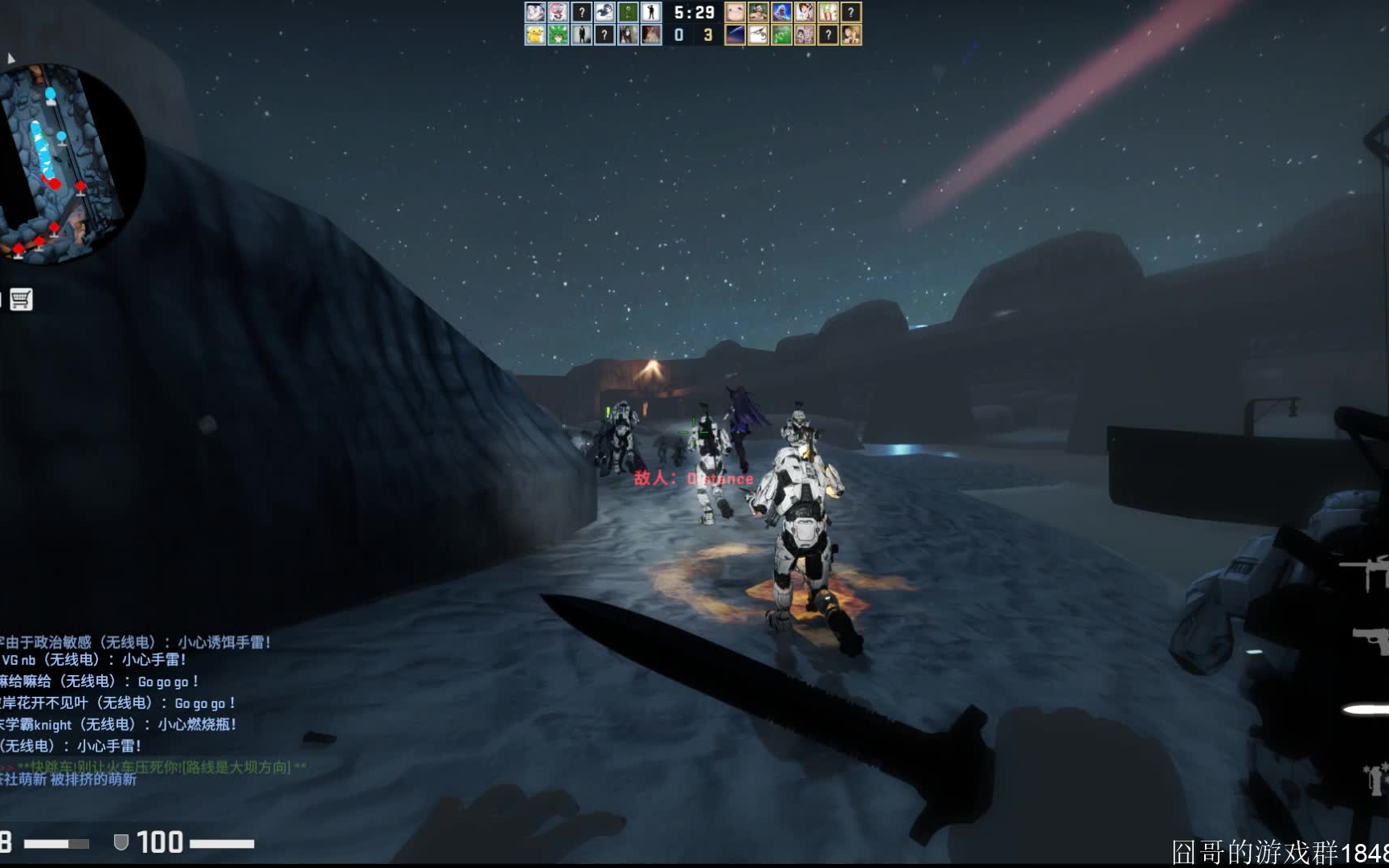 极地逃亡 csgo僵尸逃跑