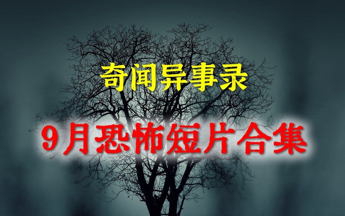 【灵异事件】9月恐怖短片合集 民间鬼故事 真实灵异 解压故事 灵异诡事 恐怖故事 【民间鬼故事之奇闻异事录】哔哩哔哩bilibili