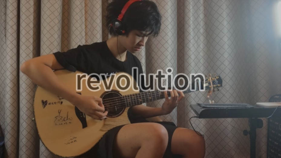 revolution吉他指弹图片