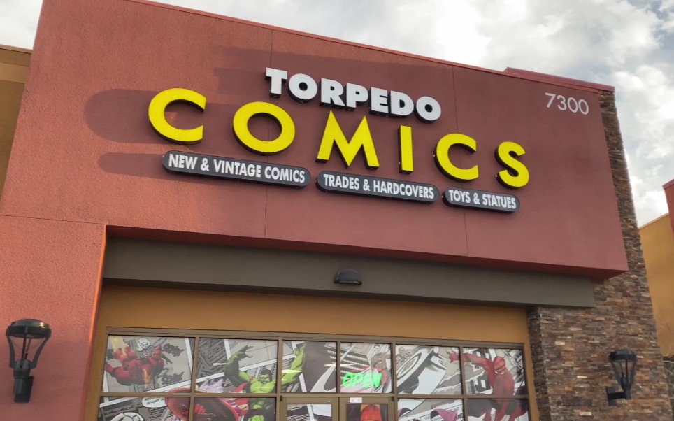 [美漫探店]Torpedo Comics Las Vegas Store Tour拉斯维加斯店漫画书店探店哔哩哔哩bilibili